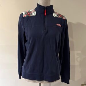 Vineyard Vines Sweater holiday plaid size M